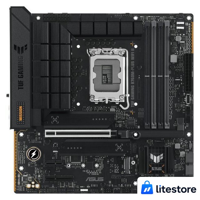 Материнская плата ASUS TUF Gaming B760M-Plus WiFi II - Изображение №1 — Лайт Стор