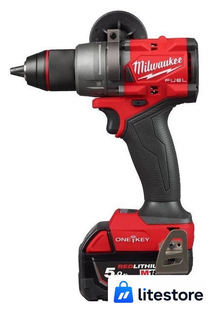 Ударная дрель-шуруповерт Milwaukee M18 ONEPD3-502X 4933492801 (с 2-мя АКБ, кейс) - Изображение №3 — Лайт Стор