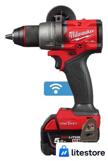 Ударная дрель-шуруповерт Milwaukee M18 ONEPD3-502X 4933492801 (с 2-мя АКБ, кейс) - Изображение №1 — Лайт Стор