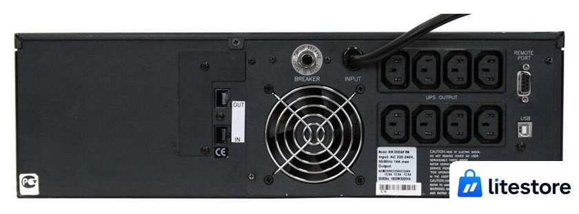 Источник бесперебойного питания Powercom King Pro RM KIN-3000AP LCD RM - Изображение №2 — Лайт Стор