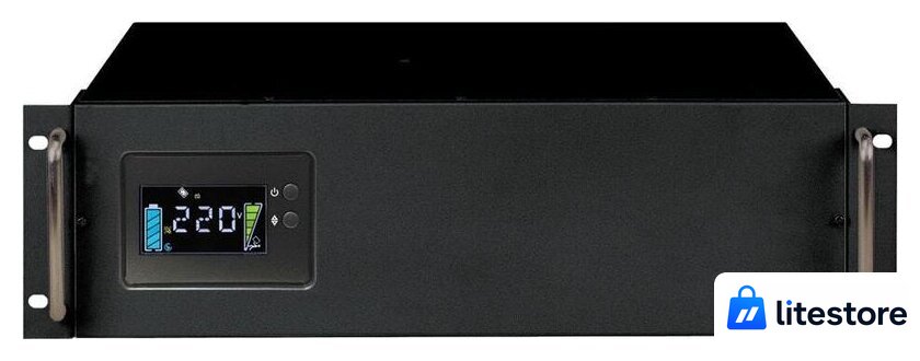 Источник бесперебойного питания Powercom King Pro RM KIN-3000AP LCD RM - Изображение №1 — Лайт Стор