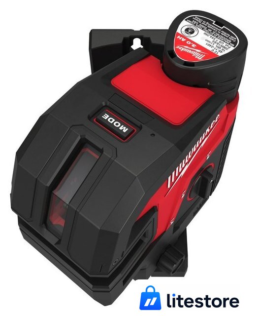 Лазерный нивелир Milwaukee M12 CLL4P-301C 4933479203 (с 1-им АКБ, кейс) - Изображение №3 — Лайт Стор