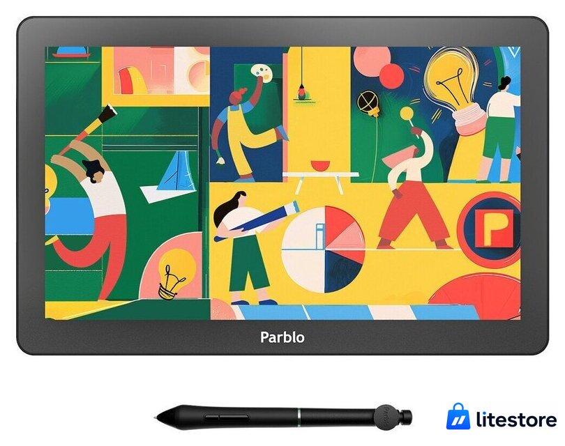 Графический монитор Parblo Coast 16 Pro Gen2 (черный) - Изображение №1 — Лайт Стор