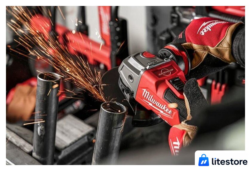 Угловая шлифмашина Milwaukee M18 FSAGV125XB-0X Fuel 4933478436 (без АКБ) - Изображение №6 — Лайт Стор