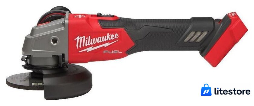 Угловая шлифмашина Milwaukee M18 FSAGV125XB-0X Fuel 4933478436 (без АКБ) - Изображение №2 — Лайт Стор