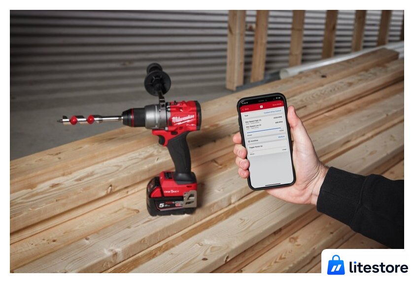 Ударная дрель-шуруповерт Milwaukee M18 ONEPD3-0X 4933492798 (без АКБ, кейс) - Изображение №8 — Лайт Стор