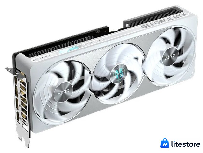 Видеокарта Gigabyte GeForce RTX 5080 Aero OC SFF 16G GV-N5080AERO OC-16GD - Изображение №1 — Лайт Стор