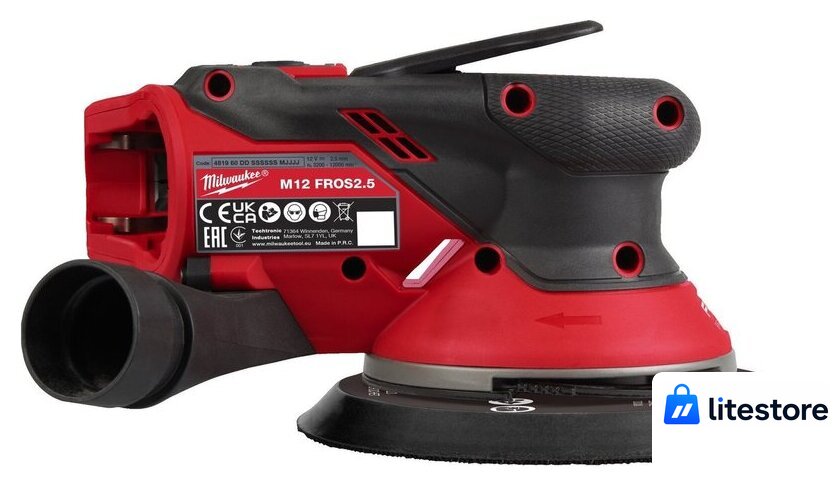 Эксцентриковая шлифмашина Milwaukee M12FROS2.5-502X 4933493648 (с 2-мя АКБ, кейс) - Изображение №9 — Лайт Стор