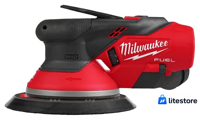 Эксцентриковая шлифмашина Milwaukee M12FROS2.5-502X 4933493648 (с 2-мя АКБ, кейс) - Изображение №6 — Лайт Стор