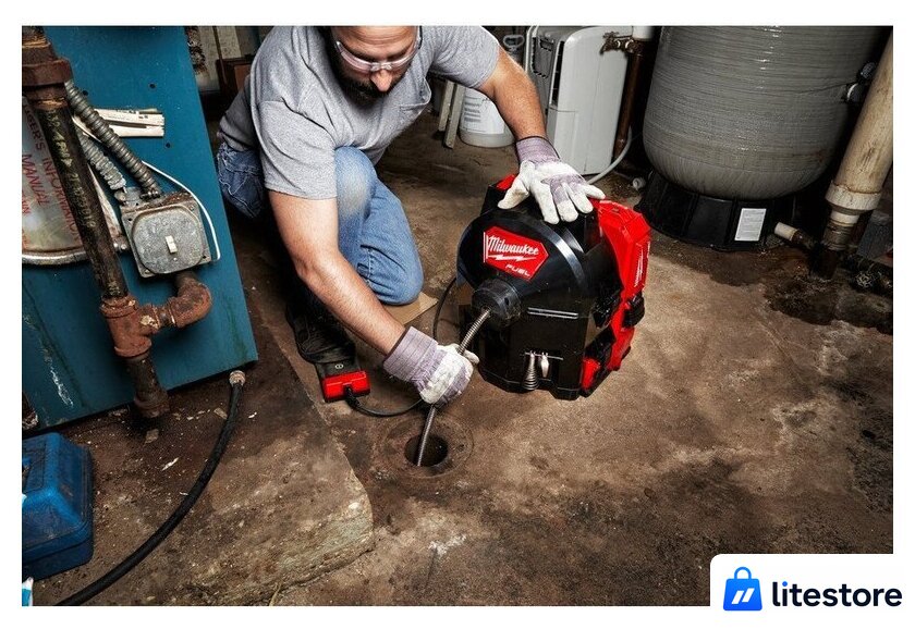 Прочистная машинка Milwaukee M18 FUEL M18FFSDC10-0 4933459707 (без АКБ) - Изображение №17 — Лайт Стор