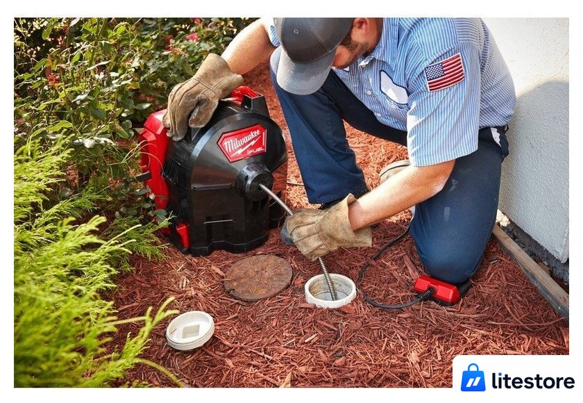 Прочистная машинка Milwaukee M18 FUEL M18FFSDC10-0 4933459707 (без АКБ) - Изображение №5 — Лайт Стор