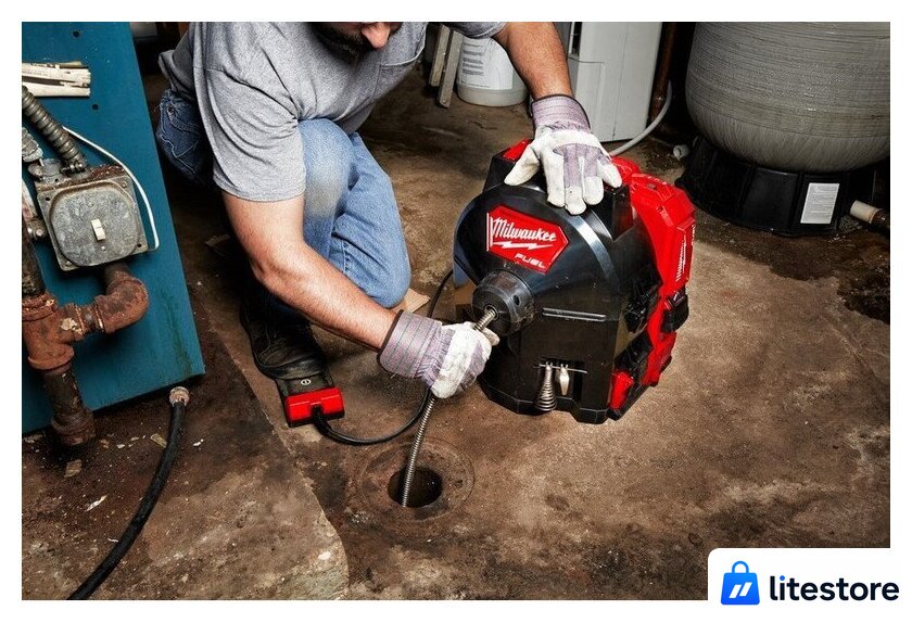 Прочистная машинка Milwaukee M18 FUEL M18FFSDC10-0 4933459707 (без АКБ) - Изображение №16 — Лайт Стор