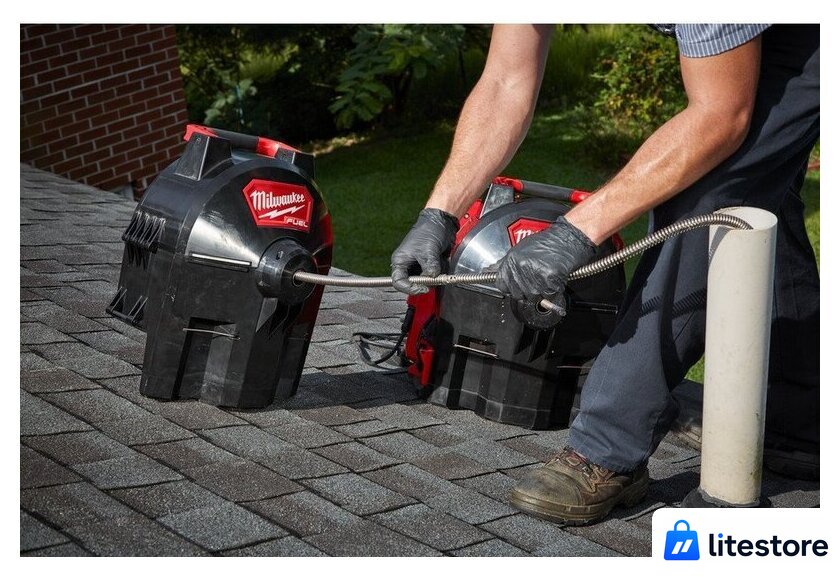 Прочистная машинка Milwaukee M18 FUEL M18FFSDC10-0 4933459707 (без АКБ) - Изображение №9 — Лайт Стор