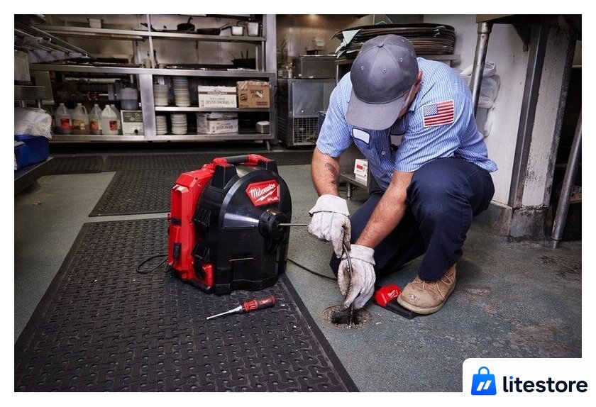 Прочистная машинка Milwaukee M18 FUEL M18FFSDC10-0 4933459707 (без АКБ) - Изображение №6 — Лайт Стор