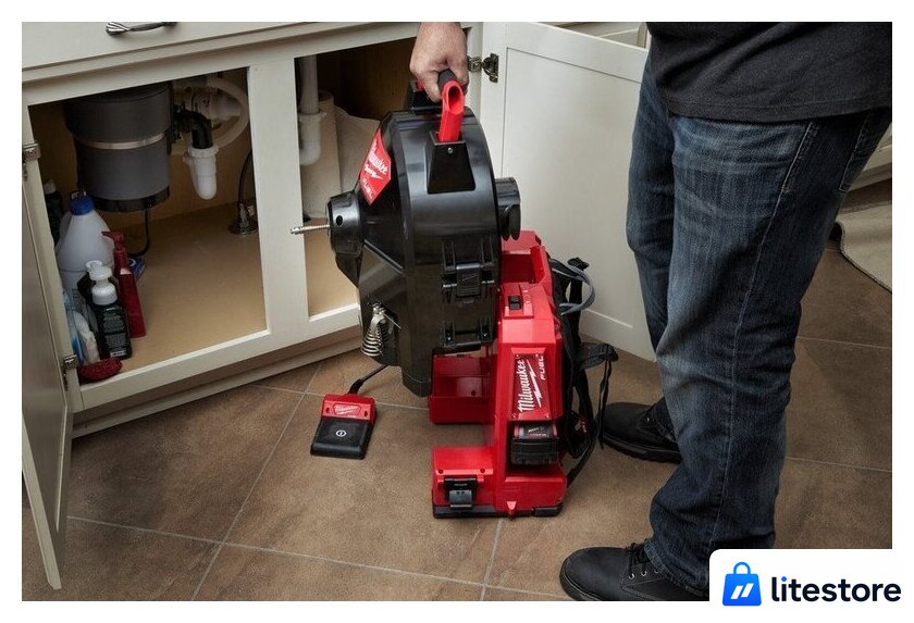 Прочистная машинка Milwaukee M18 FUEL M18FFSDC10-0 4933459707 (без АКБ) - Изображение №4 — Лайт Стор