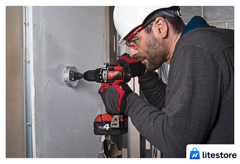 Ударная дрель-шуруповерт Milwaukee M18 BLPD2-502X 4933464517 (с 2-мя АКБ 5 Ач, кейс) - Изображение №12 — Лайт Стор