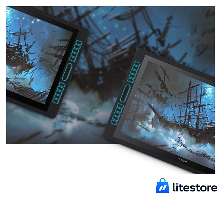 Графический монитор Huion Kamvas Pro 22 (2019) - Изображение №4 — Лайт Стор