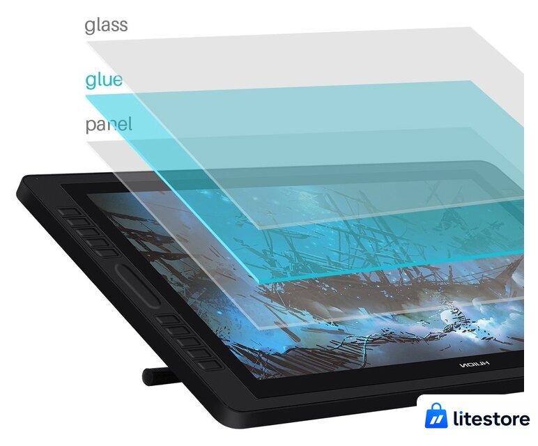 Графический монитор Huion Kamvas Pro 22 (2019) - Изображение №5 — Лайт Стор