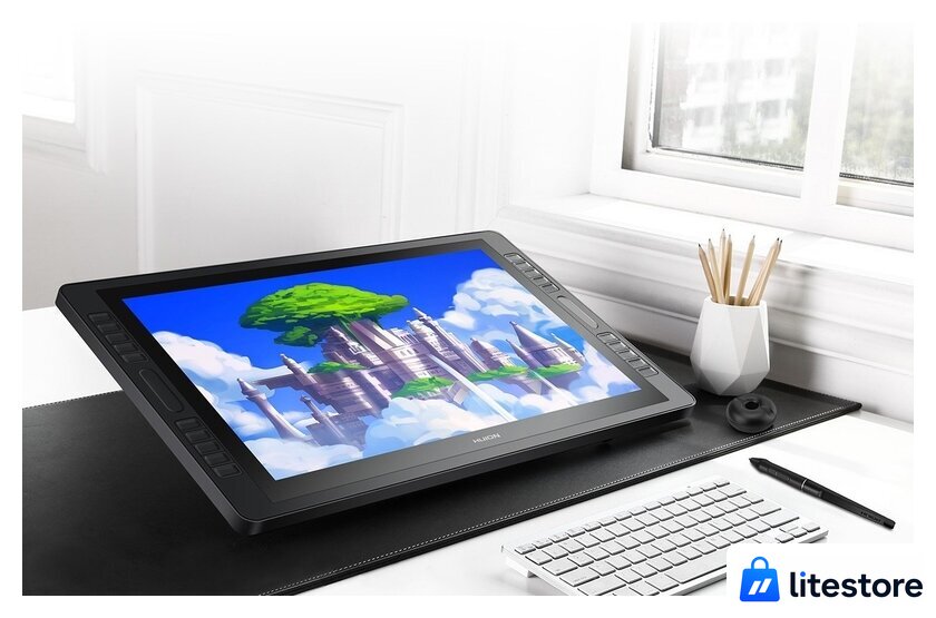 Графический монитор Huion Kamvas Pro 22 (2019) - Изображение №9 — Лайт Стор