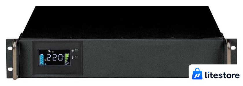 Источник бесперебойного питания Powercom King Pro RM KIN-1500AP LCD RM - Изображение №1 — Лайт Стор