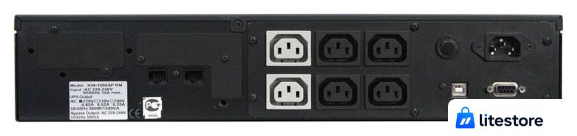 Источник бесперебойного питания Powercom King Pro RM KIN-1500AP LCD RM - Изображение №2 — Лайт Стор