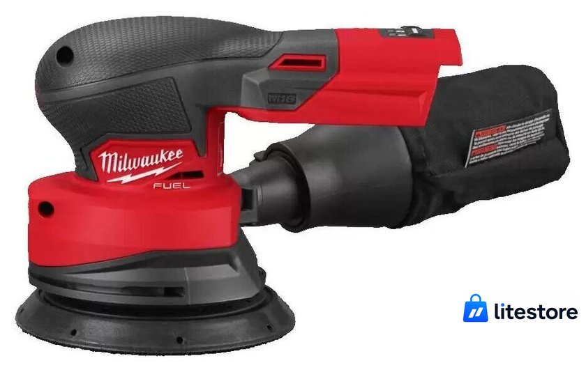 Эксцентриковая шлифмашина Milwaukee M18 FROS125-0B 4933498253 (без АКБ, сумка) - Изображение №4 — Лайт Стор