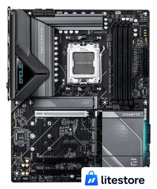 Материнская плата Gigabyte X870E Eagle X3D WiFi7 - Изображение №1 — Лайт Стор