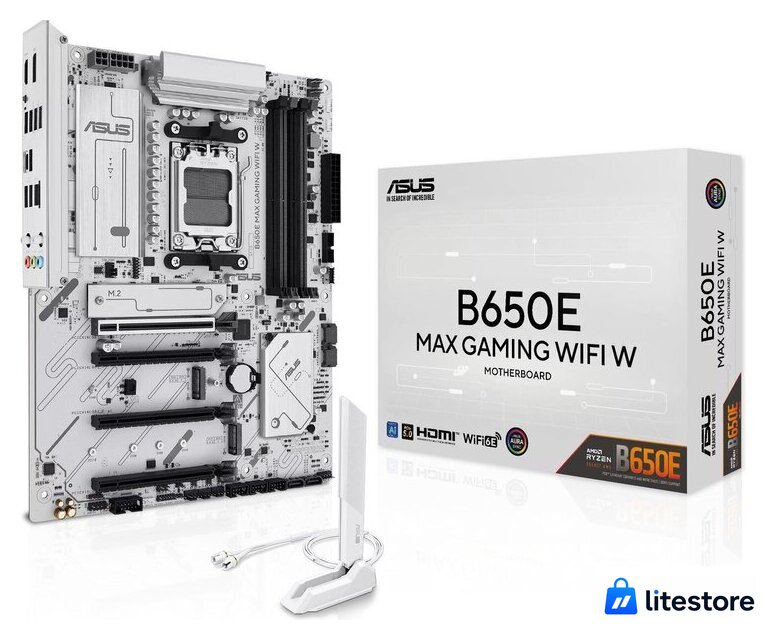 Материнская плата ASUS B650E Max Gaming WiFi W - Изображение №7 — Лайт Стор