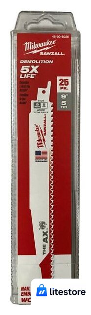 Набор пильных полотен Milwaukee 48008026 (25 предметов) - Изображение №1 — Лайт Стор