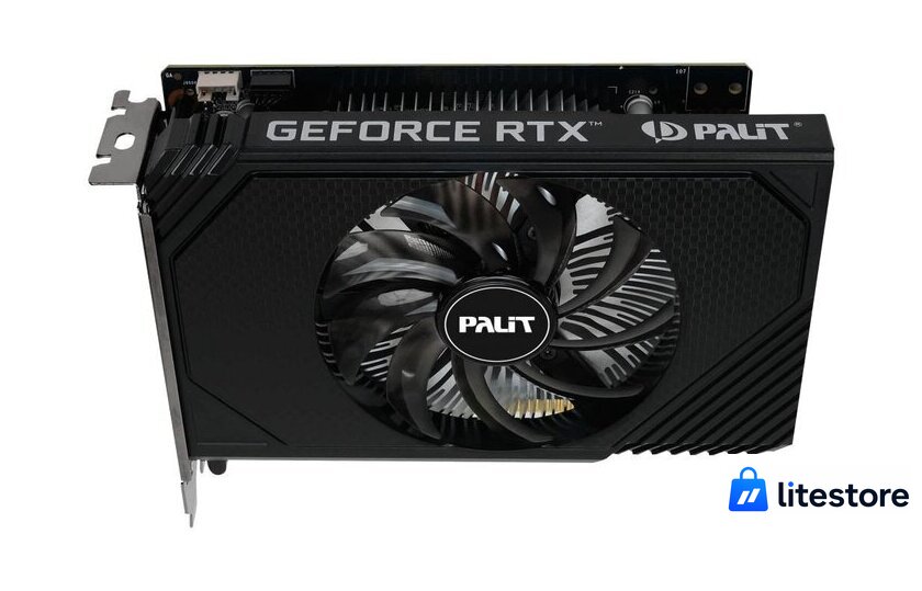Видеокарта Palit GeForce RTX 3050 StormX 6GB NE63050018JE-1072F - Изображение №3 — Лайт Стор