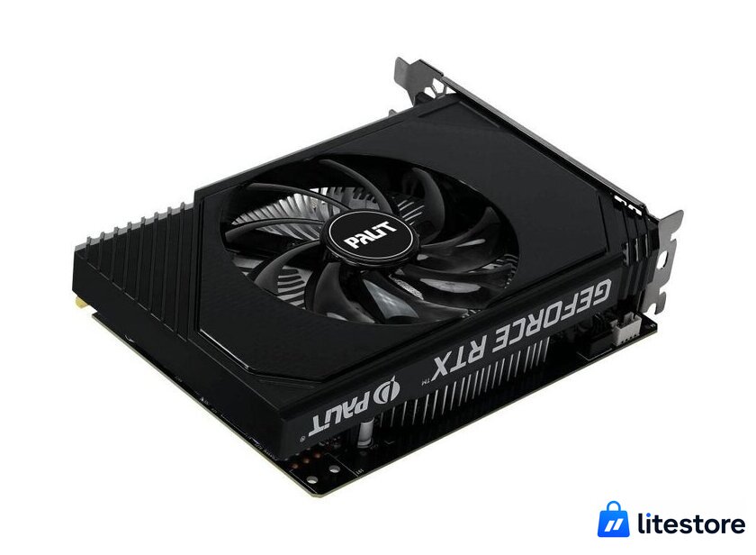 Видеокарта Palit GeForce RTX 3050 StormX 6GB NE63050018JE-1072F - Изображение №2 — Лайт Стор