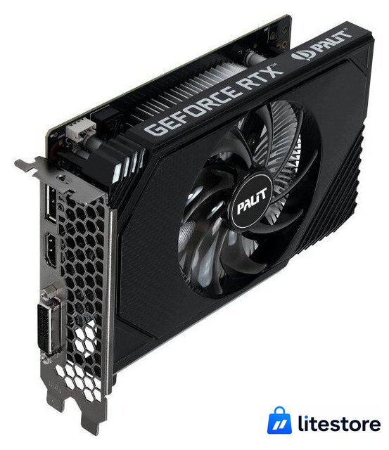 Видеокарта Palit GeForce RTX 3050 StormX 6GB NE63050018JE-1072F - Изображение №1 — Лайт Стор