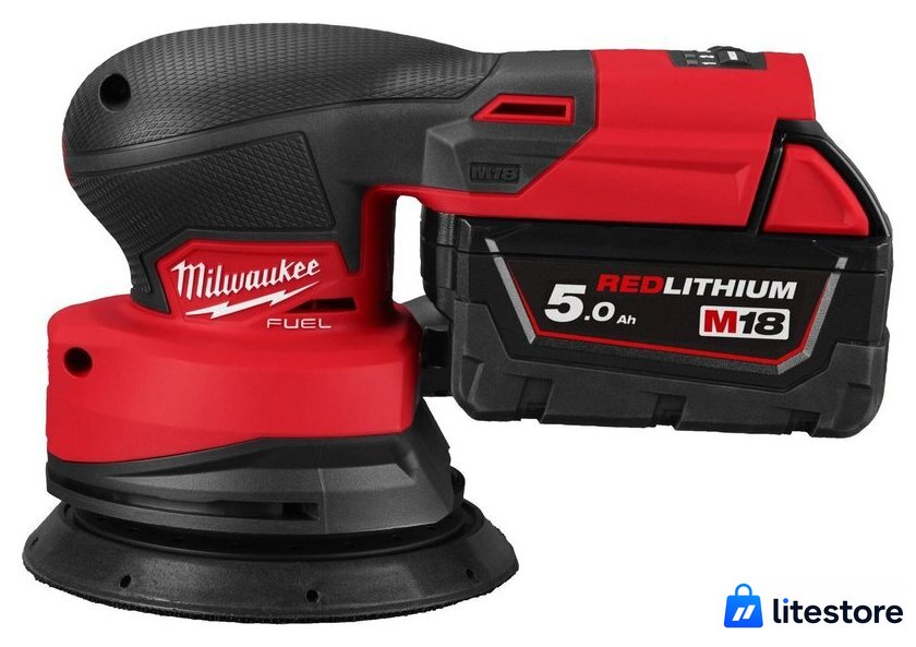 Эксцентриковая шлифмашина Milwaukee M18 FROS125 4933498254 (с 2-мя АКБ, кейс) - Изображение №1 — Лайт Стор