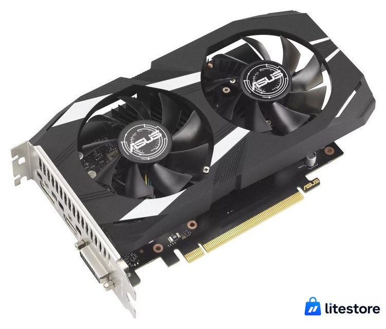 Видеокарта ASUS Dual GeForce RTX 3050 OC Edition 6GB DUAL-RTX3050-O6G - Изображение №2 — Лайт Стор