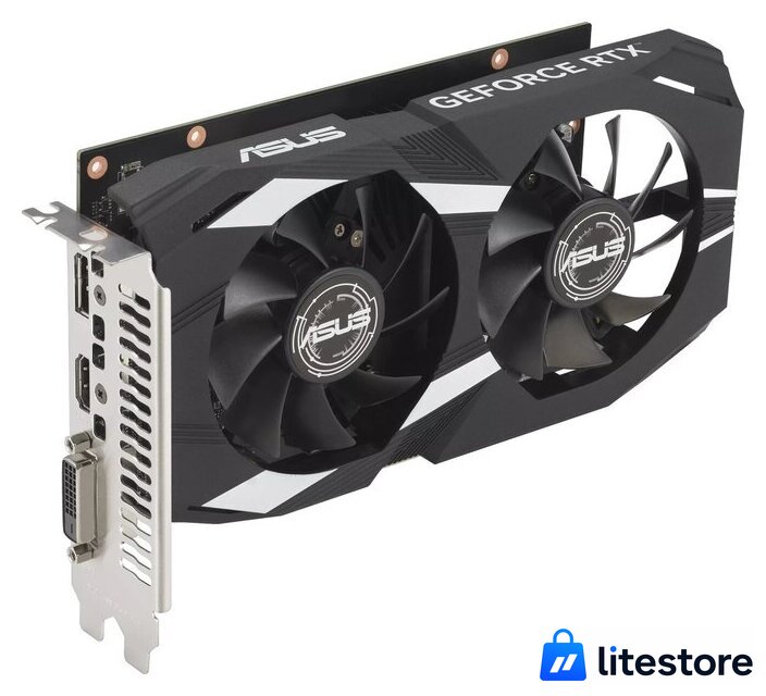 Видеокарта ASUS Dual GeForce RTX 3050 OC Edition 6GB DUAL-RTX3050-O6G - Изображение №5 — Лайт Стор