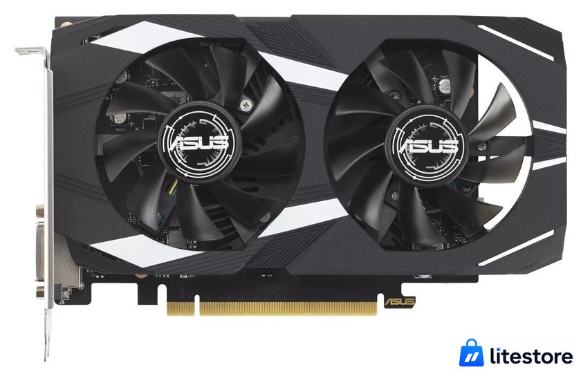 Видеокарта ASUS Dual GeForce RTX 3050 OC Edition 6GB DUAL-RTX3050-O6G - Изображение №1 — Лайт Стор