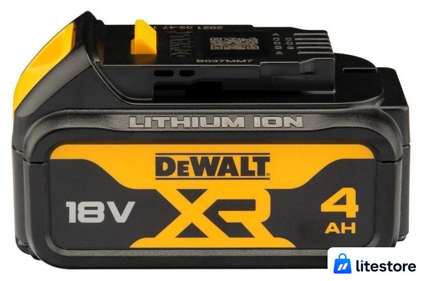 Аккумулятор с зарядным устройством DeWalt DCB1104M2 (18В/2x4 Ач) - Изображение №7 — Лайт Стор