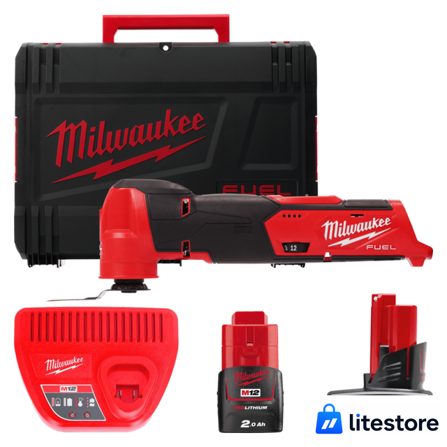 Реноватор Milwaukee M12 Fuel M12FMT-422X 4933472239 (с 2-мя АКБ 2 Ач + 4 Ач, кейс) - Изображение №1 — Лайт Стор