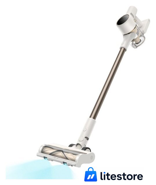 Пылесос Dreame Cordless Vacuum Cleaner R10s Aqua VZV25A (евровилка, белый) - Изображение №10 — Лайт Стор