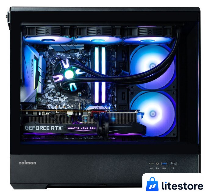 Корпус Zalman P30 (черный) - Изображение №10 — Лайт Стор