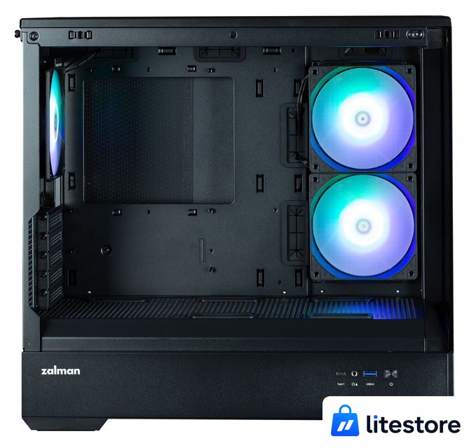 Корпус Zalman P30 (черный) - Изображение №3 — Лайт Стор