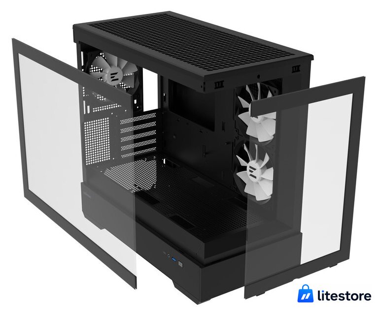 Корпус Zalman P30 (черный) - Изображение №9 — Лайт Стор