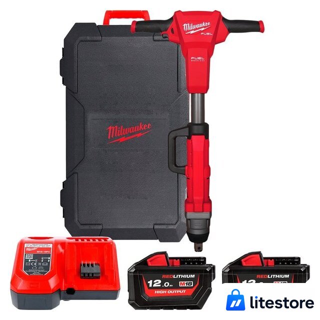 Гайковерт Milwaukee M18 FUEL M18FHIWF1R-122C 4933493141 (с 2-мя АКБ, кейс) - Изображение №1 — Лайт Стор