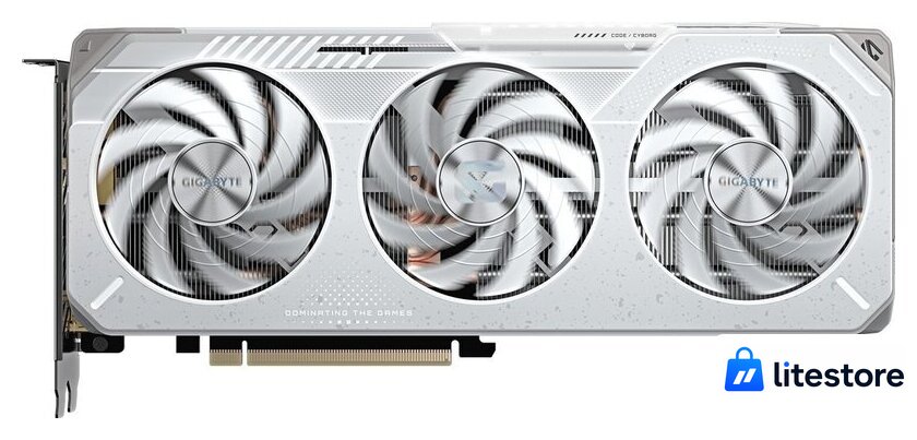 Видеокарта Gigabyte Radeon RX 9060 XT Gaming OC Ice 16G GV-R906XGAMINGOCICE-16GD - Изображение №5 — Лайт Стор