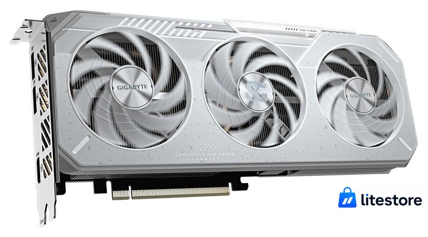 Видеокарта Gigabyte Radeon RX 9060 XT Gaming OC Ice 16G GV-R906XGAMINGOCICE-16GD - Изображение №2 — Лайт Стор