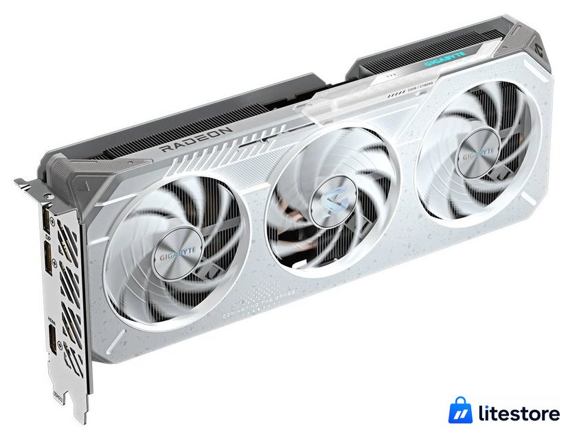 Видеокарта Gigabyte Radeon RX 9060 XT Gaming OC Ice 16G GV-R906XGAMINGOCICE-16GD - Изображение №1 — Лайт Стор