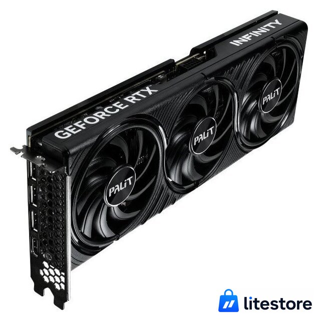 Видеокарта Palit GeForce RTX 5070 Infinity 3 NE75070019K9-GB2050S - Изображение №1 — Лайт Стор