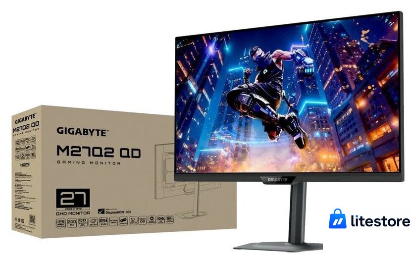 Игровой монитор Gigabyte M27Q2 QD - Изображение №7 — Лайт Стор