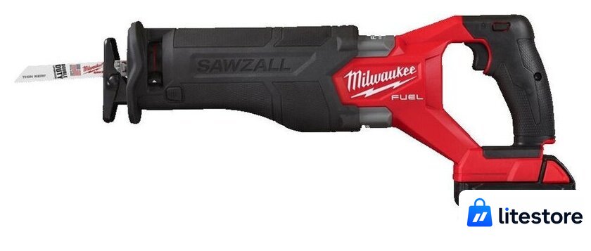 Сабельная пила Milwaukee M18 FSZ100P 4933498242 (с 2-мя АКБ, кейс) - Изображение №3 — Лайт Стор