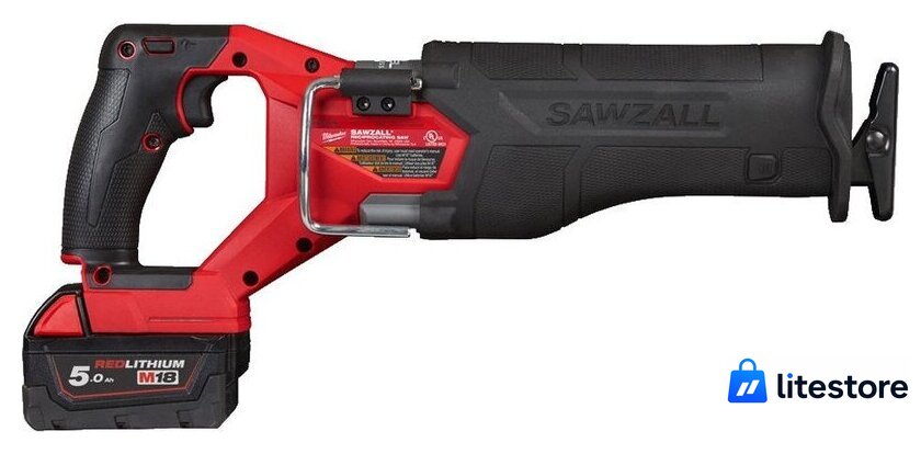 Сабельная пила Milwaukee M18 FSZ100P 4933498242 (с 2-мя АКБ, кейс) - Изображение №5 — Лайт Стор